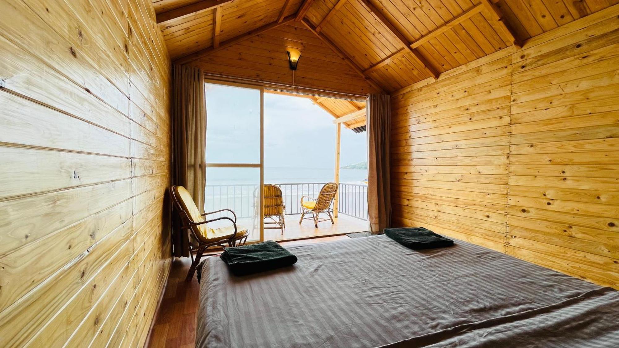 Sameer Beachfront Cottages คานาโคนา ภายนอก รูปภาพ
