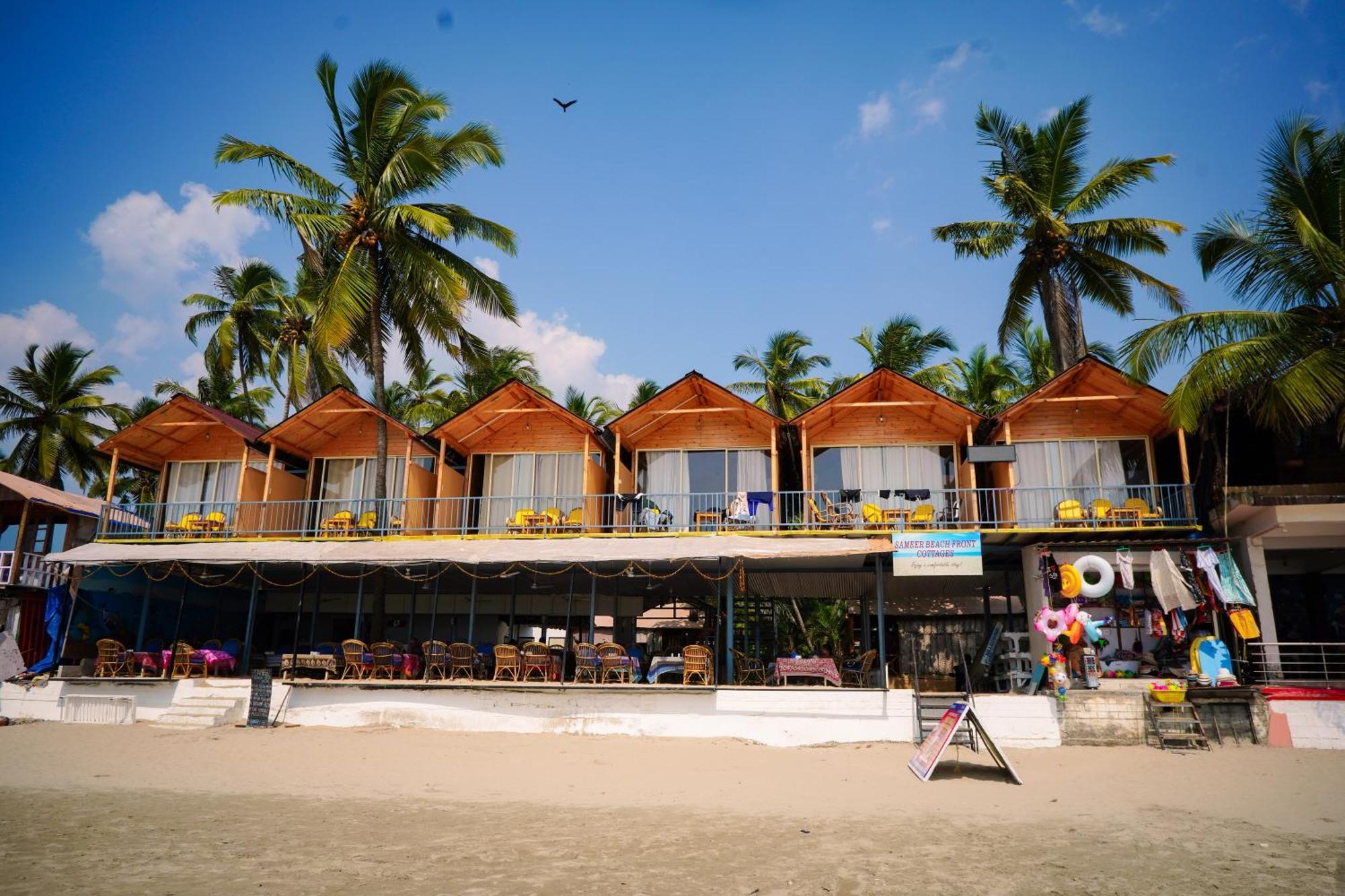Sameer Beachfront Cottages คานาโคนา ภายนอก รูปภาพ