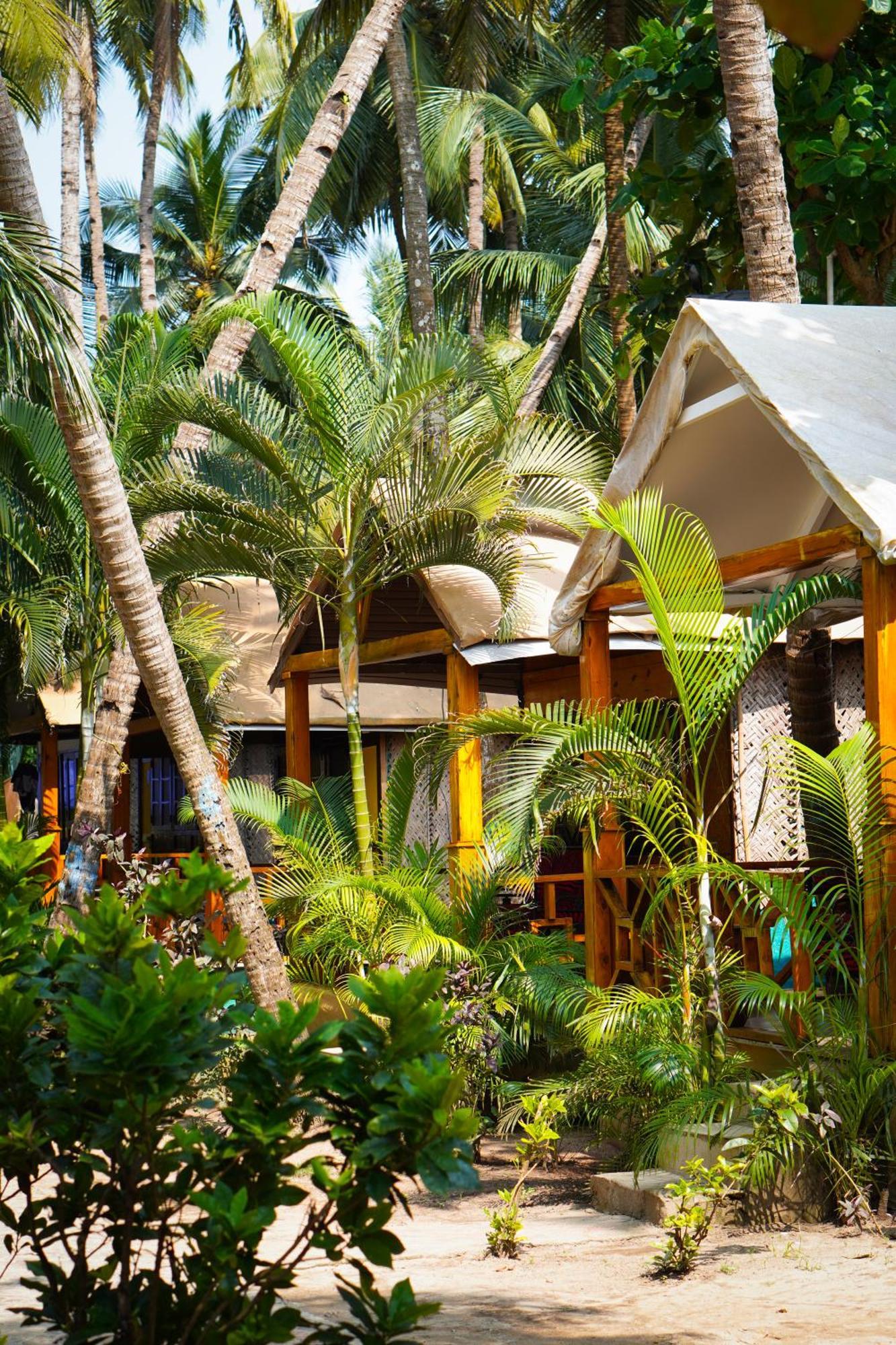 Sameer Beachfront Cottages คานาโคนา ภายนอก รูปภาพ